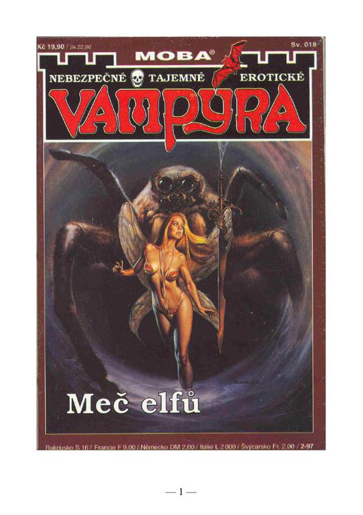 Vampýra 18 Meč elfů